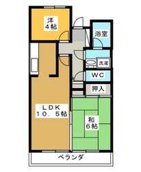 ダイアパレス自治医大2番館の物件間取画像